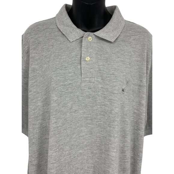 American Eagle Outfitters Mens Grey Polo Shirt XL Extra Large Short Sleeve New - Picture 2 of 10